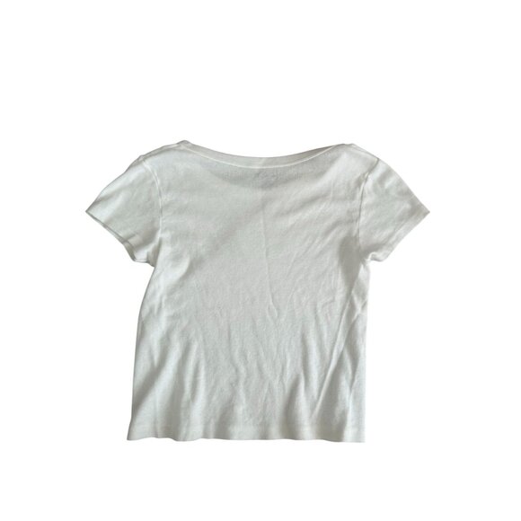 JOHN GALT Flower Child Sunflower Baby Tee One Size - Picture 2 of 4